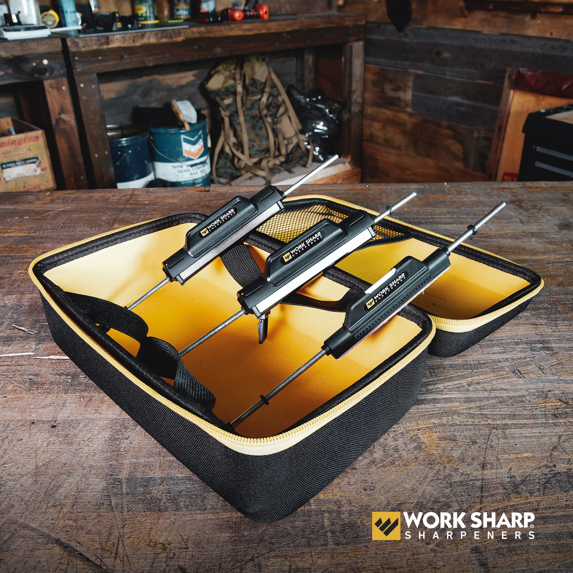 WORK SHARP ワークシャープ 精密調整ナイフシャープナー Amazon.com: Work Sharp Precision Adjust Knife Sharpener Kit